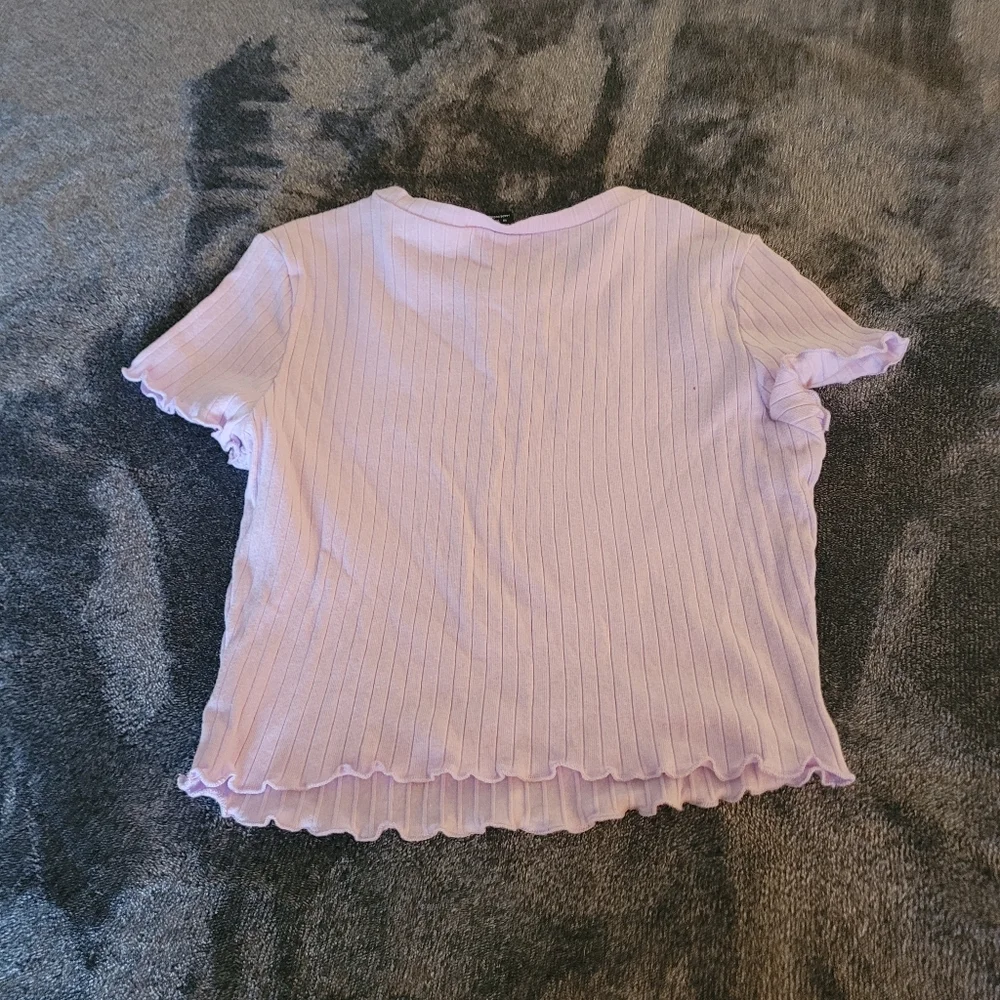 Lettuce Edge Cropped Top Size M - Picture 4 of 4